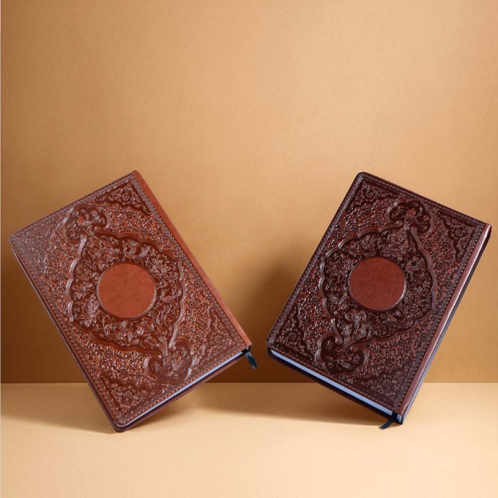 تقویم 1405 برند آپادانا کد35 ترمو طرح گل و مرغ