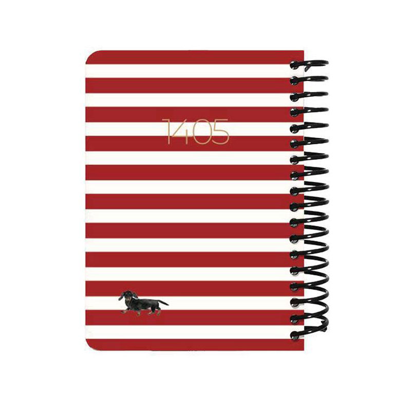 سالنامه روزشمار 1405 دات‌نوت سایز A6 - رنگ‌بندی متنوع