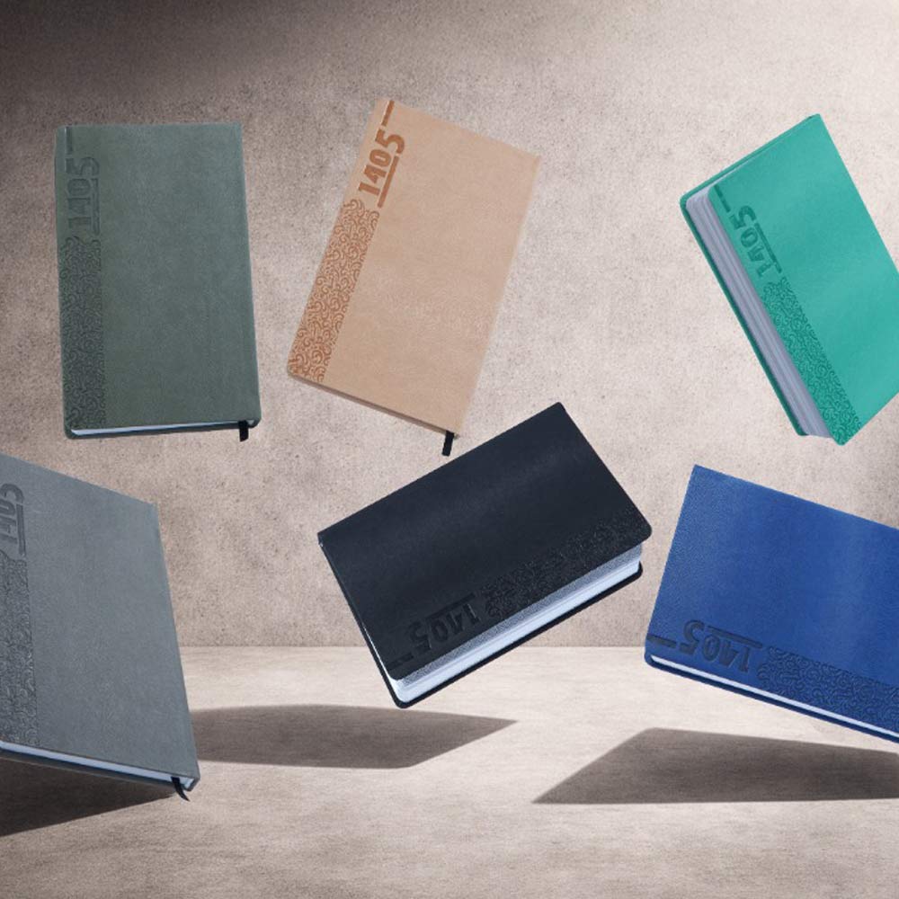 تقویم 1405 برند آپادانا کد1 پوست آهو